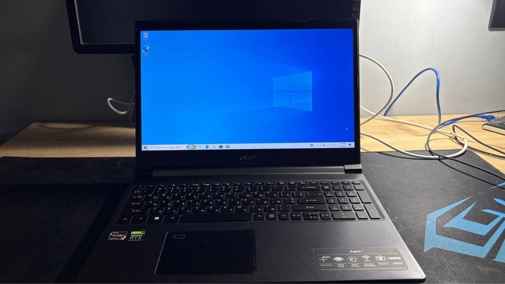 Ноутбук Acer Aspire 7 (RTX 3050 Ti, 16GB, SSD 512GB) Ігровий / Для роботи
