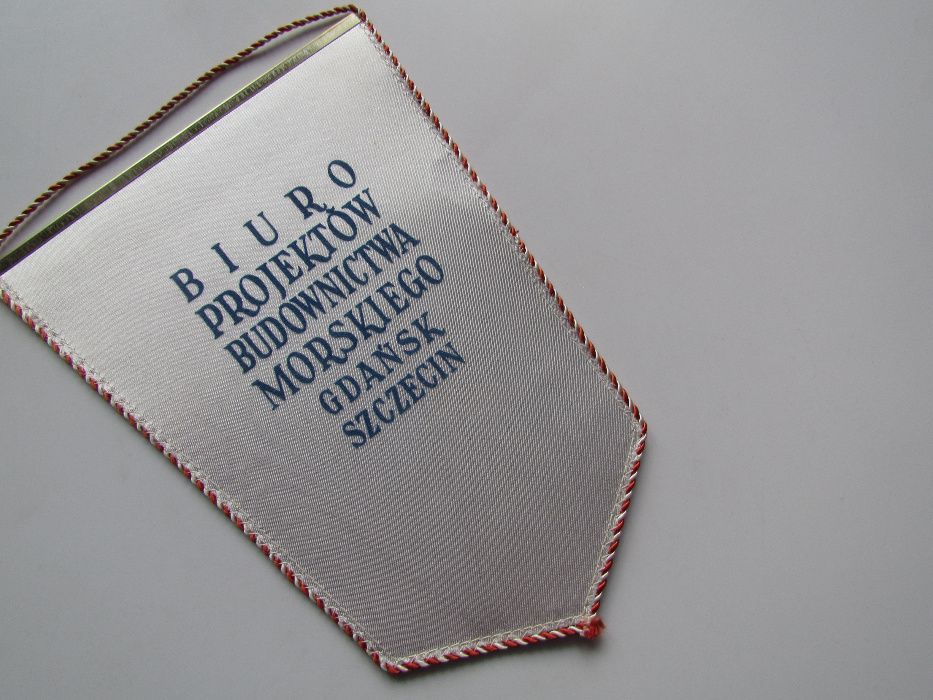 Proporczyk Projmors Biuro Projektów Budownictwa Morskiego Gdańsk