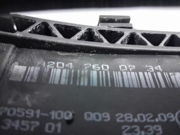 Puxador porta trás esquerdo MERCEDES-BENZ Classe C (W204)