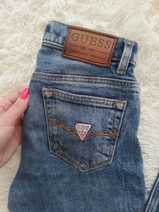 jeansy Guess 140 na 9 10 lat jeansy guess skinny fit
