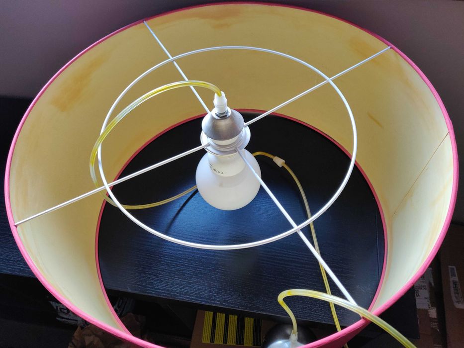 Candeeiro/abajour de grandes dimensões