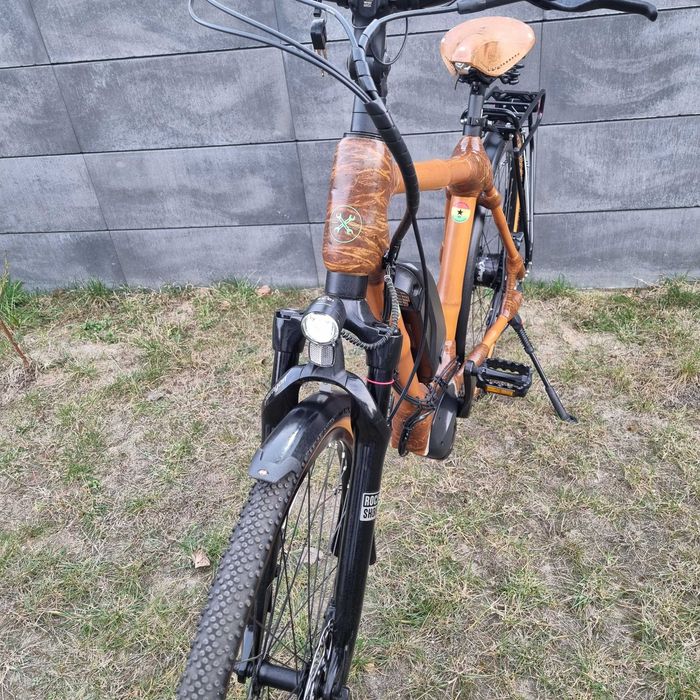 Rower elektryczny Myboo bambusowy 55cm rolhoff