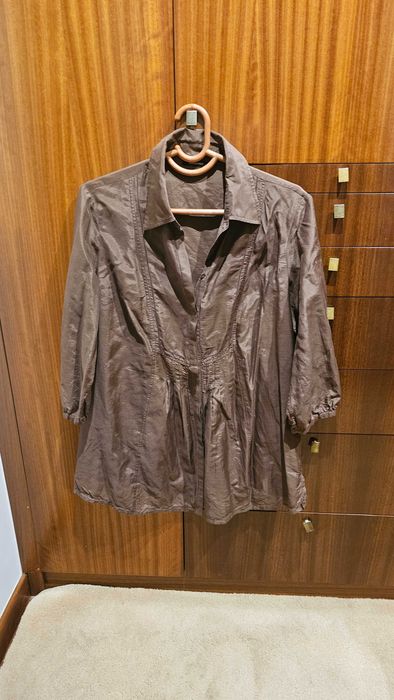 Camisa Túnica com Seda