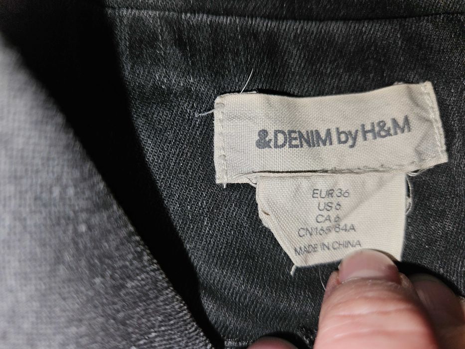 Kurtka jeansowa ramoneska H&M r. 36