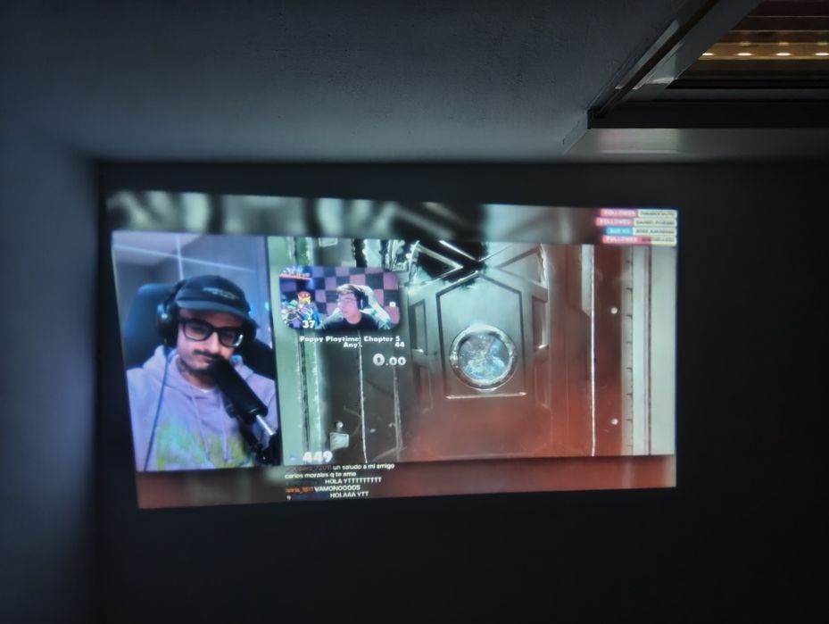 Mini Projetor Portátil Android 11 WiFi 6 HD Suporte 4K – Netflix,