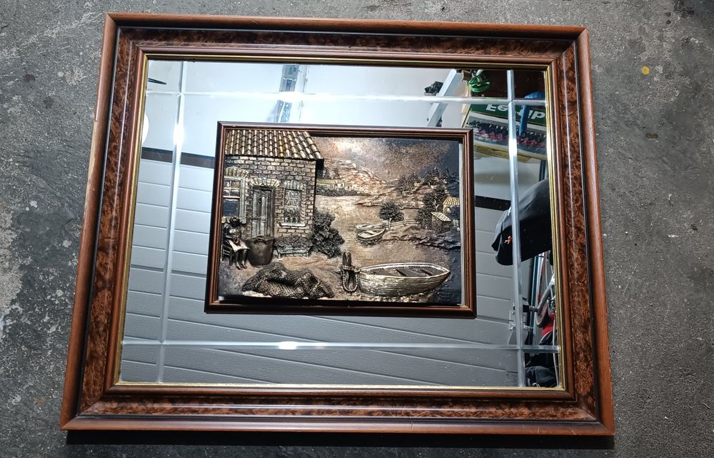 Quadro em prata.