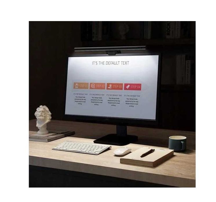 лампа на монітор скрінбар Baseus 5W 2800-5500K 5V USB