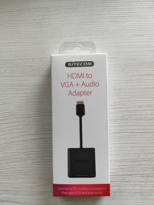 Sitecom CN-351 HDMI na VGA z adapterem audio
