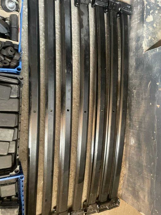 Листи ресорні задні, подушки ресорні Газ 53, Газ 3307, Газ 3309, Паз