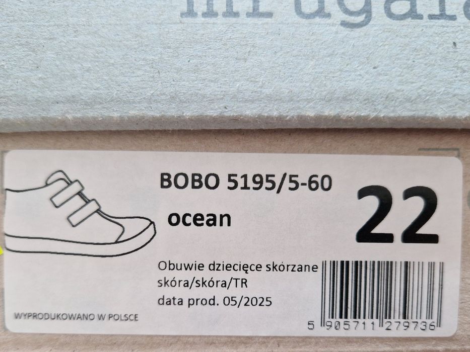 Mrugała trzewiki BOBO ocean