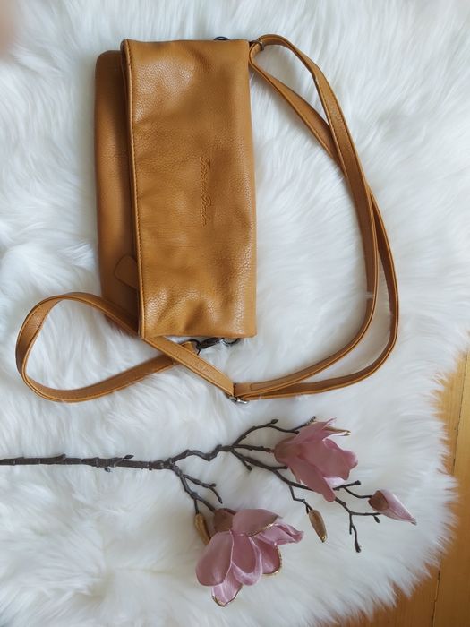 Torebka damska listonoszka camel TK maxx
