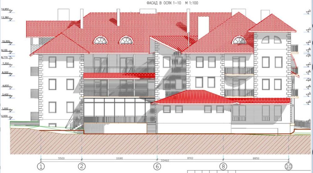 Готельний комплекс в Карпатах