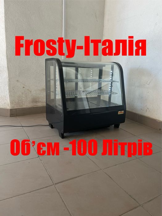 Холодильна Вітрина Кондитерська-Настільна Frosty-100 літрів