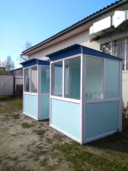 Торговий кіоск, кав'ярня, кпп, пост охорони. В наявності.