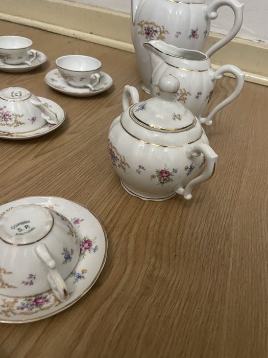 Conjuntos de Chá e Café Antigos - Vista Alegre, Coimbra SP, Outro