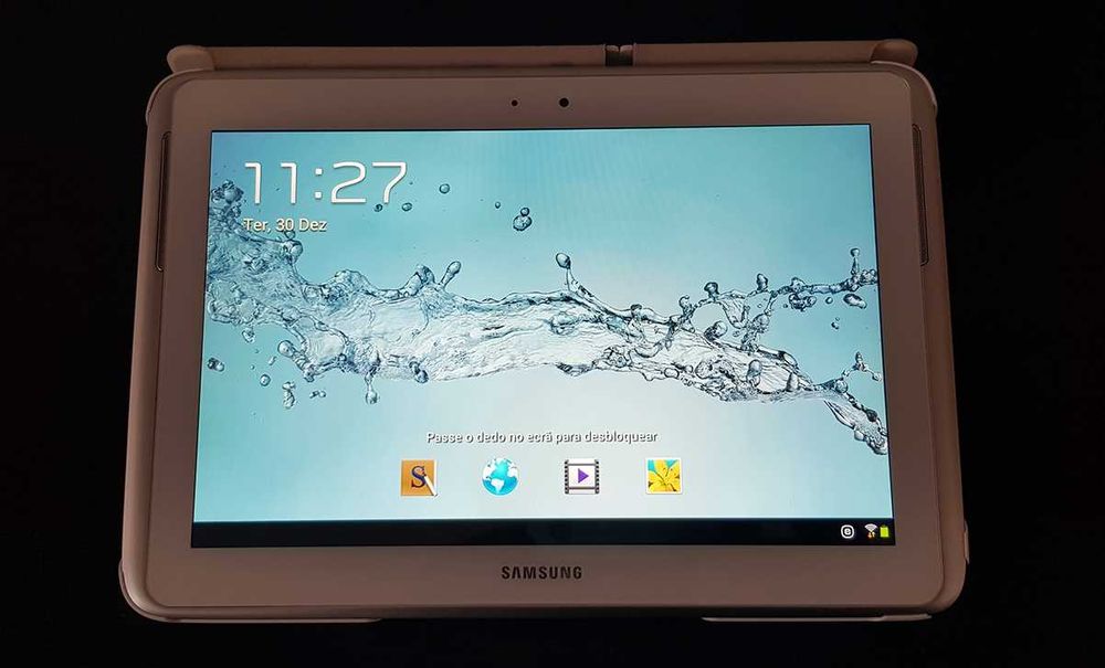Tablet Samsung Galaxy Note GT-N8110 16Gb com capa e acessórios