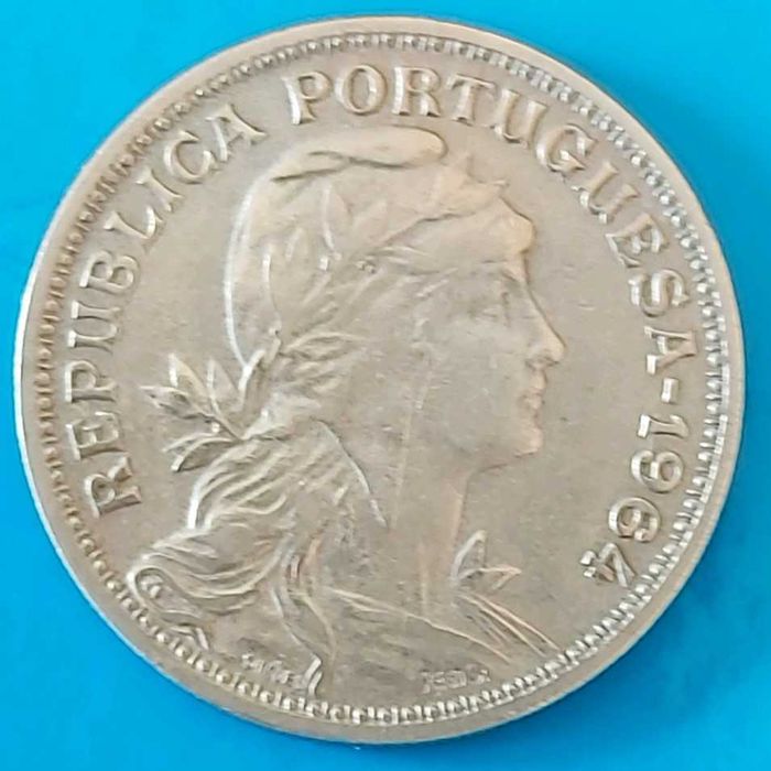 50 Centavos de 1964, Republica Portuguesa