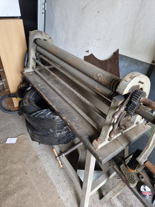 Walcarka do blachy ręczna