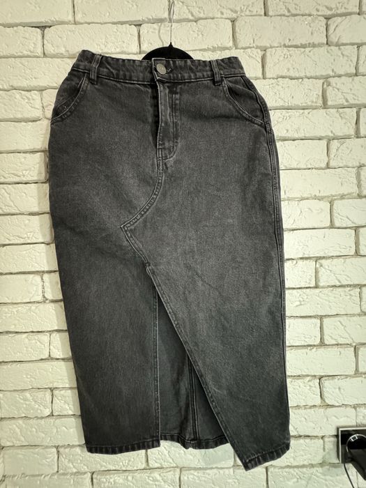 Джинсовая юбка миди CHER Studio