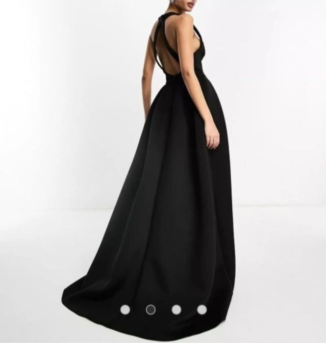 Sukienka wieczorowa M Czarna  Asos