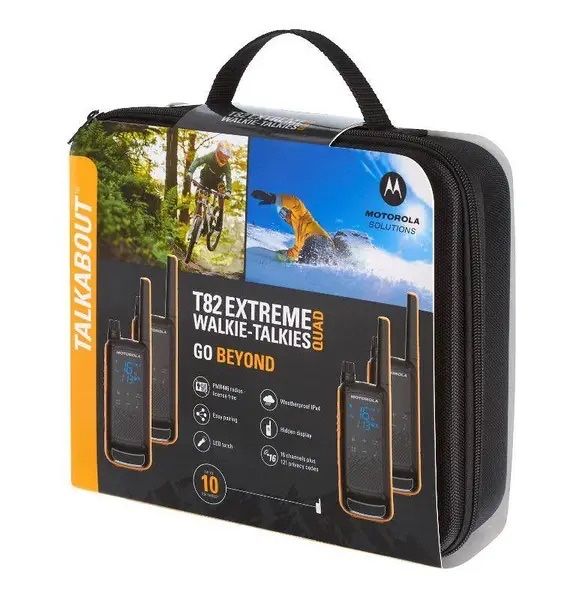 Рація портативна Motorola - (Talkabout T82 Extreme Quad Pack 4 штуки)
