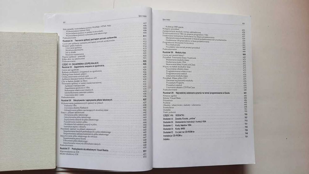 Visual Basic Programowanie Excell 2000, Visual Basic dla aplikacji