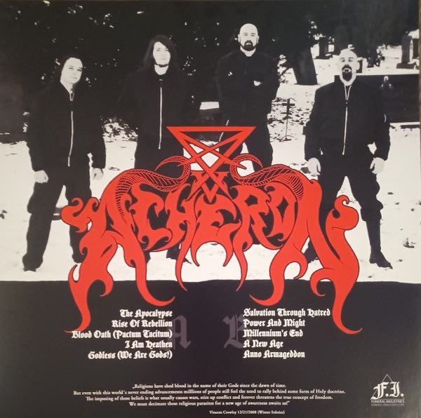 Продам Acheron ‎– The Final Conflict: Last Days Of God (LP)