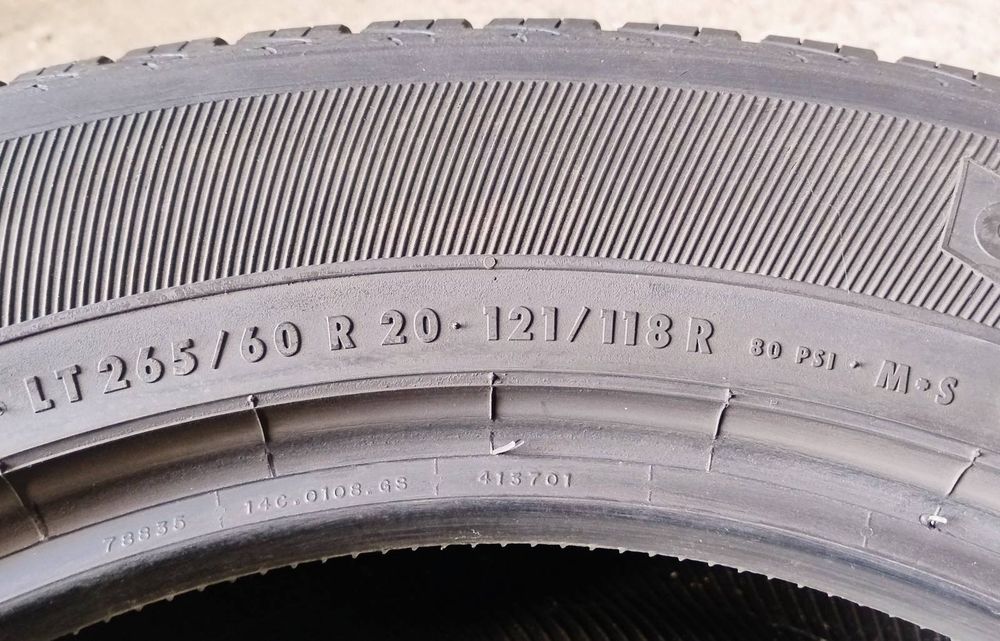 Шини літні R20 265/60 General Grabber HTS