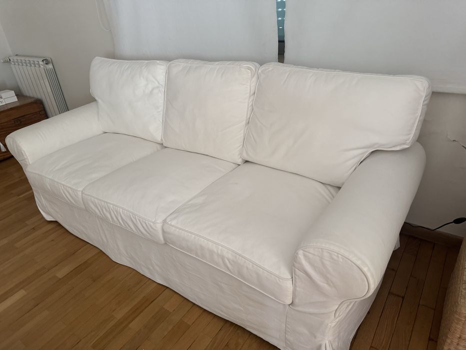 Sofá Ektorp Ikea branco