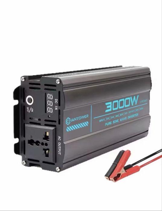 Инвертор напряжения DC 72V AC220V 1300W (3000W max) чистая синусоида
