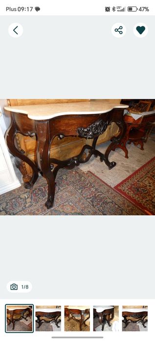 Potężna Konsola Ludwik Filip