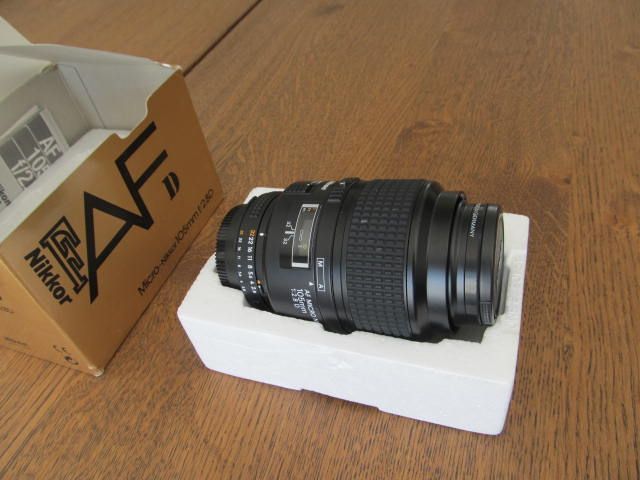 AF Micro Nikkor 105mm 2.8D (nova) com filtro B+W