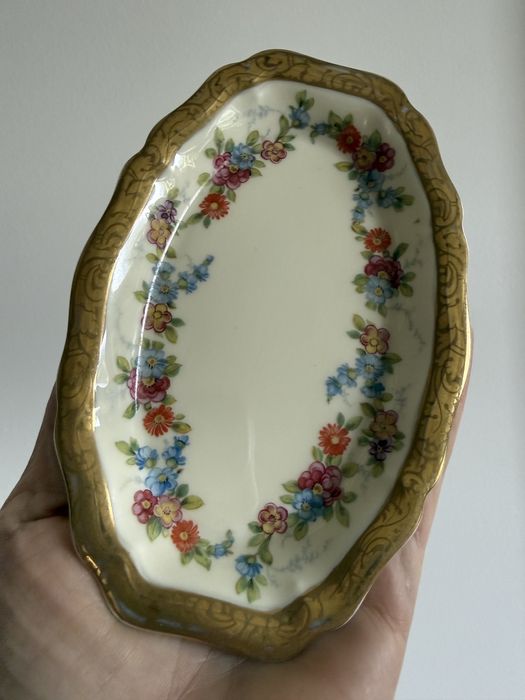 Rosenthal Chippendale paterka ecru