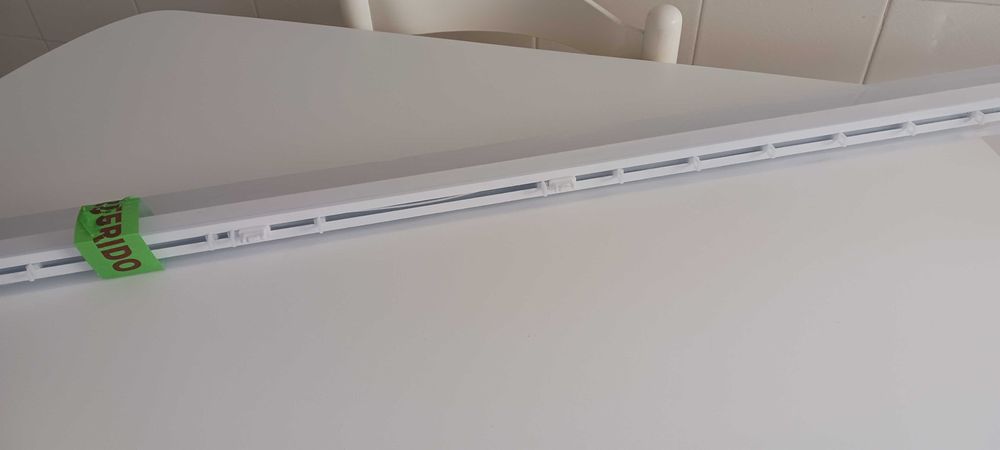 Kit calha para cortinas EFEITO ONDA