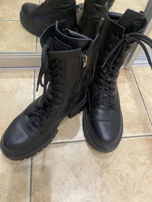 Черевики чорні зима