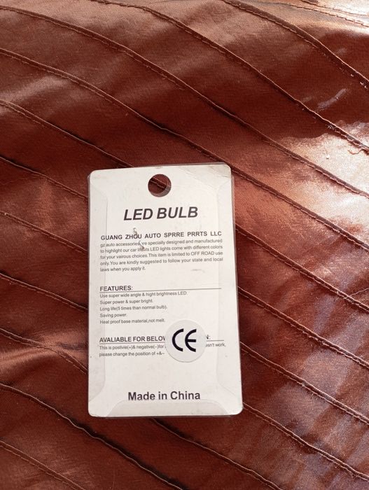 Żarówki LED 12V nowe