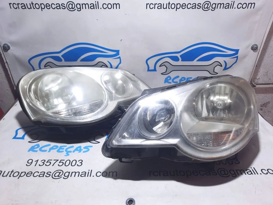 OTICA OTICAS OPTICA OPTICAS FAROL FAROIS VW VOLKSWAGEN POLO 9N 9A
