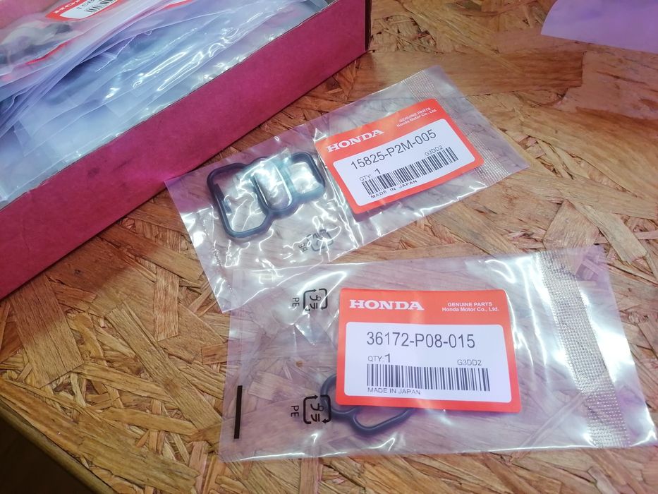 Kit Juntas de Solenoide Vtec Honda D15 e D16 também (b16a2 e K20)