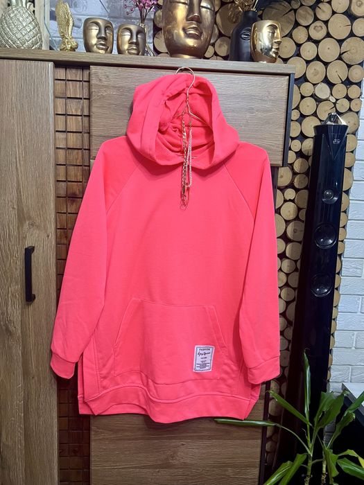 Bluza damska różowa intensywna