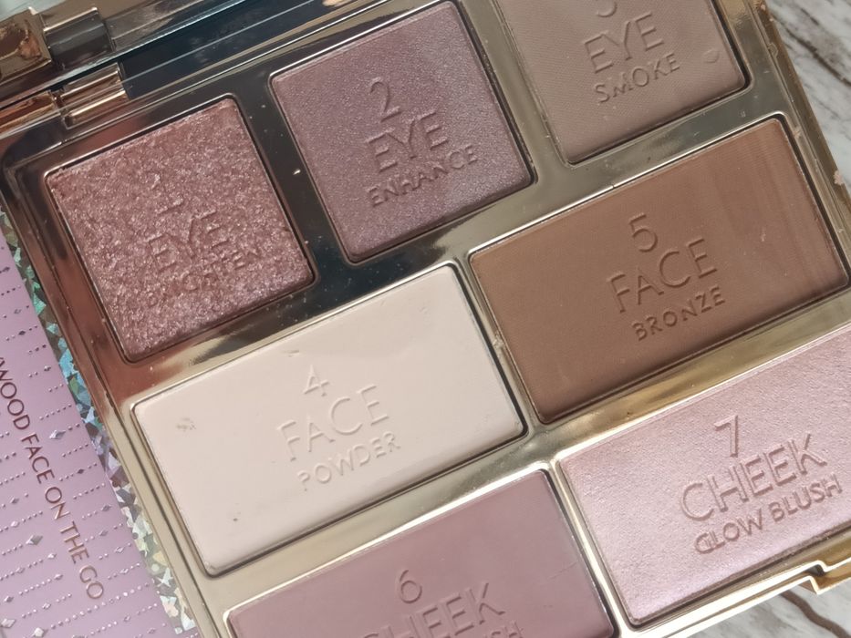 Charlotte tilbury cienie, paleta wielofunkcyjna