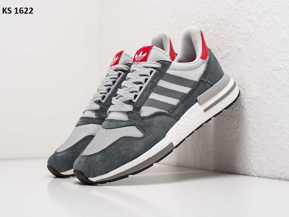 Чоловічі кросівки Adidas ZX 500 RM Commonwealth "Gray" Розміри 40-45