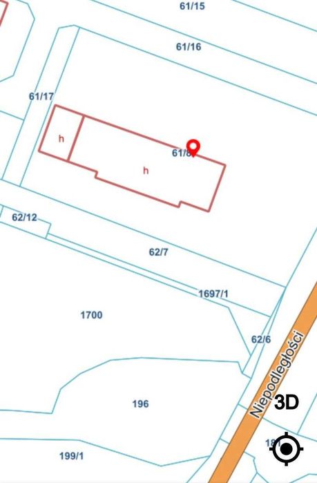 Działka 3000 m² wraz z budynkiem dawnej rozlewni wód na sprzedaż - Widok 3