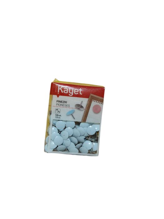 Pinezki Kayet 120 szt mix kolor nowe