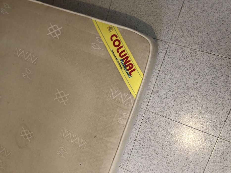 Colchão ortopédico pouco usado