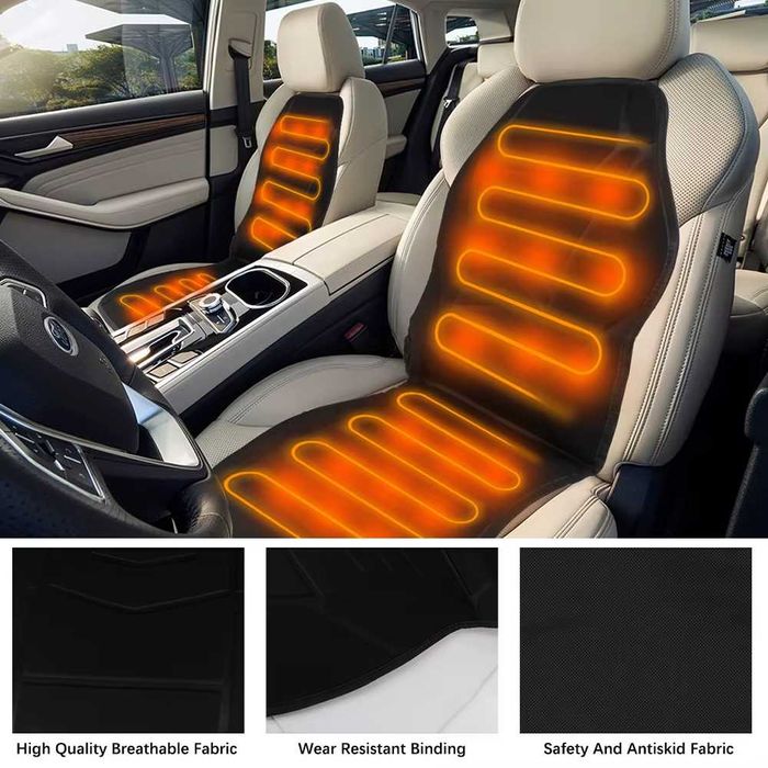 Чехол с подогревом для автомобильного сиденья 12в