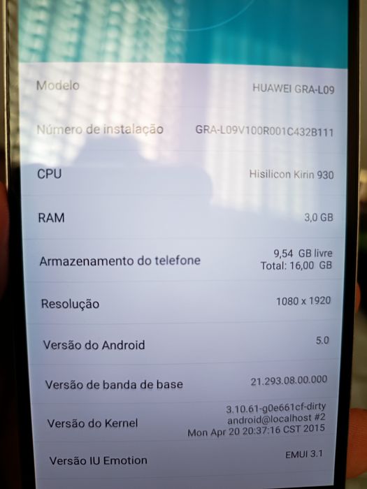 Telemóvel Huawei P8