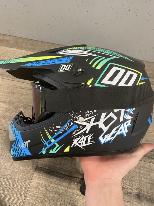 Kask crossowy fullface