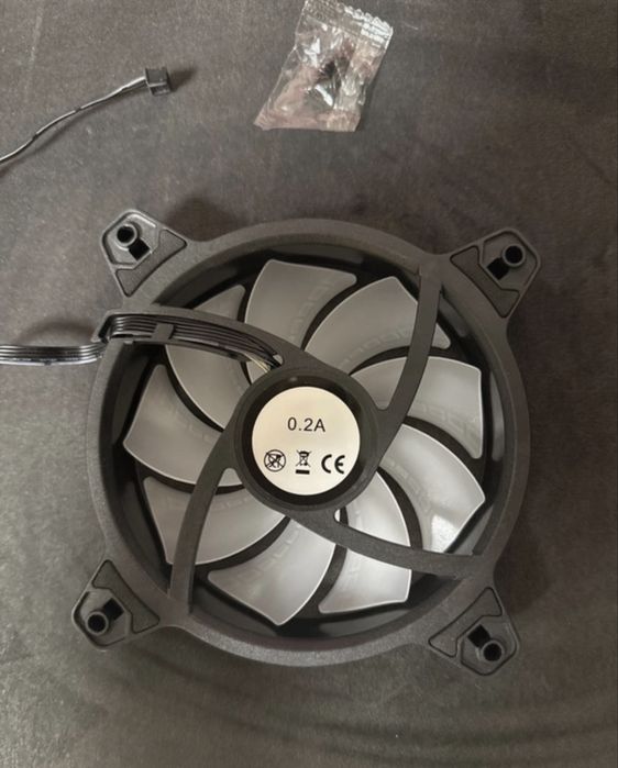 Wentylator do komputera Argus LED RGB NOWY