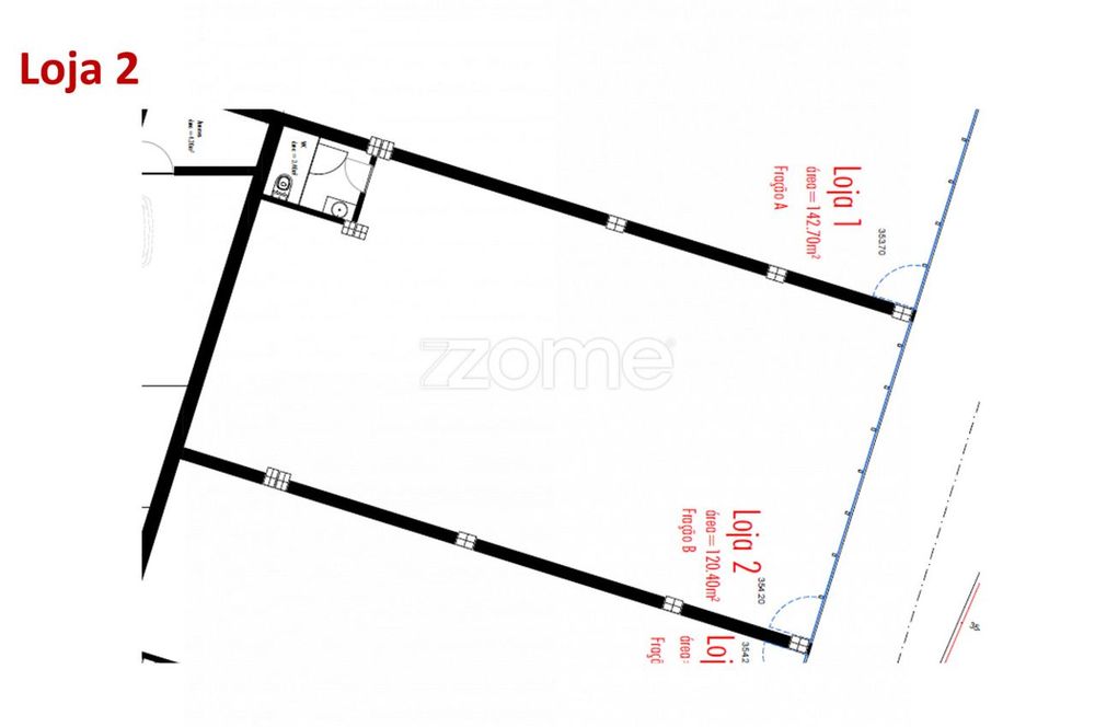 Loja B com 120,40 m2 em Freamunde, Paços de Ferreira