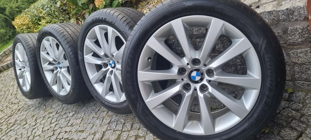 BMW style 328 18" 5x120 Oryginał Lato 245/45 r18 koła, alufelgi felgi